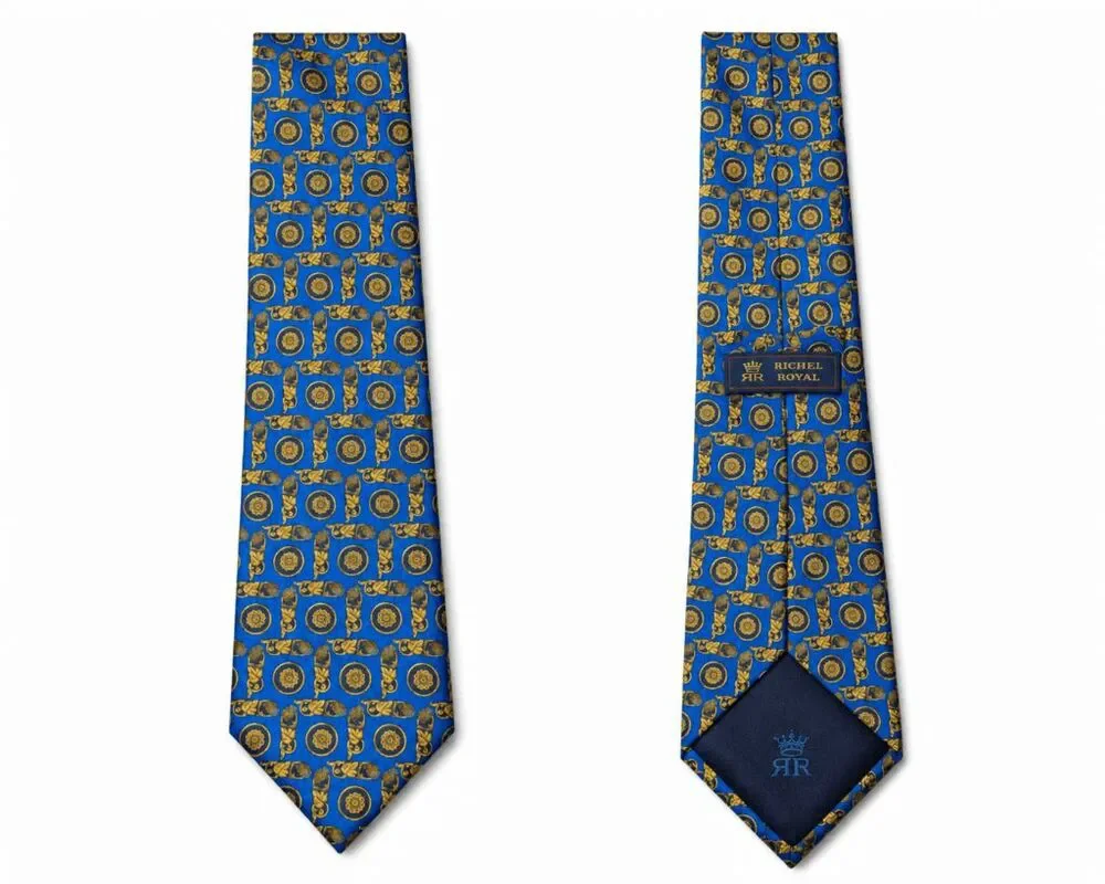 RICHEL ROYAL Men's Formal Silk Tie